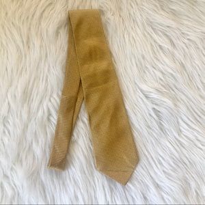 Michael Kors 100% silk gold tie
